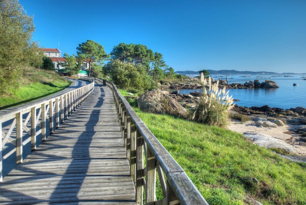Apartamentos Illa A Illa de Arousa Exterior foto
